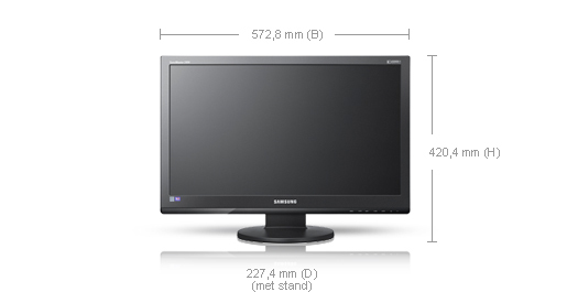 Samsung 2494LW computer monitor – image 7
