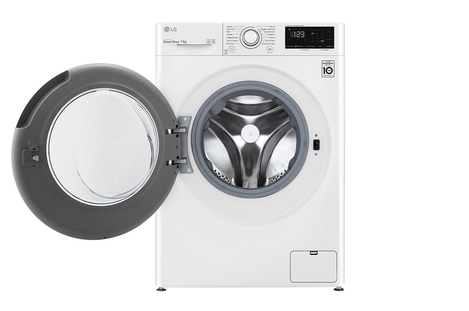LG F2WV3S7N3E washing machine Front-load – image 2