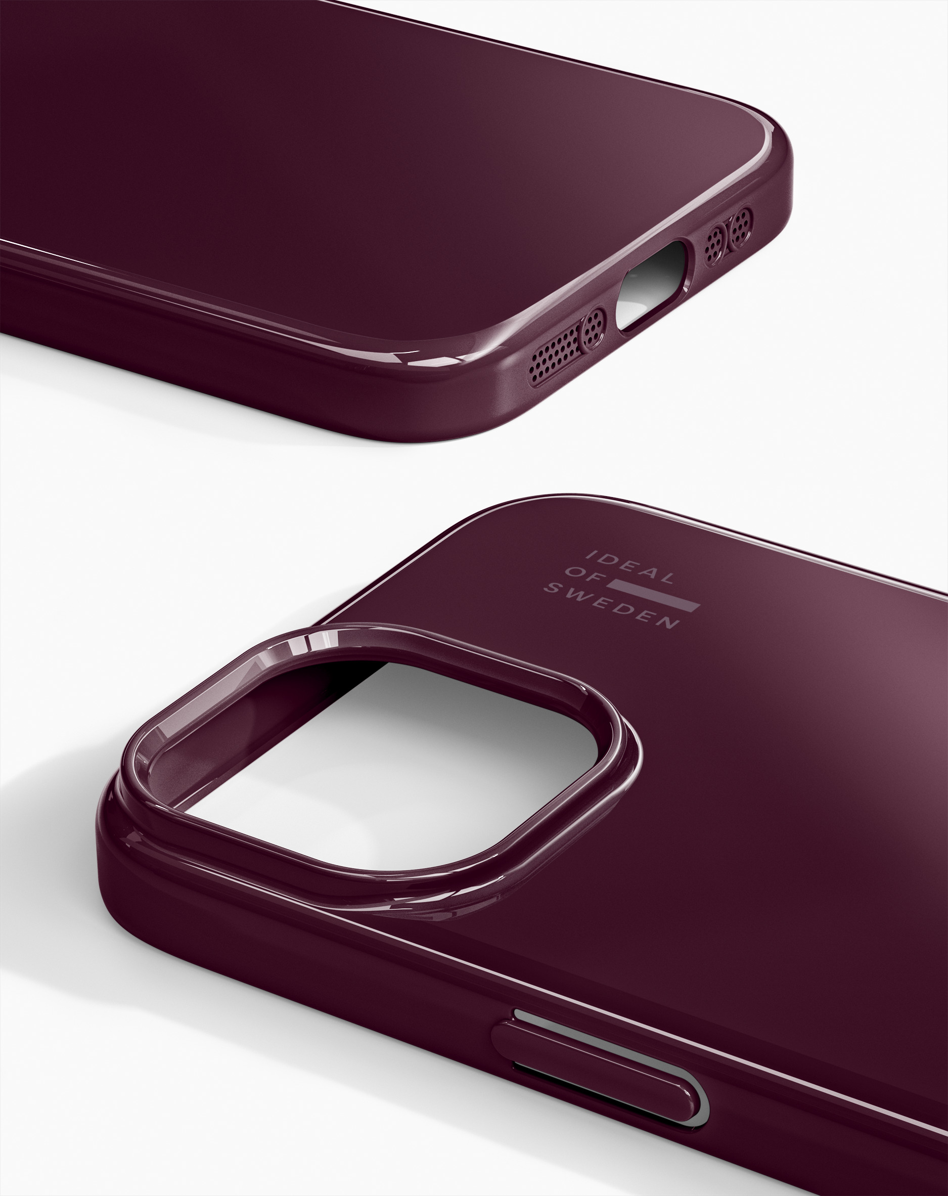 iDeal of Sweden Slim Case MagSafe iPhone 13 / 14 / 15 / 16e / 17e Glossy Cherry – image 2