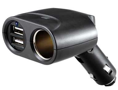 Celly MULTYGO001 mobile device charger GPS, Mobile phone, MP3, MP4, PDA Black Cigar lighter Auto