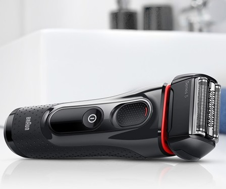 Braun 5-5030S Foil shaver Trimmer Black, Red – image 3