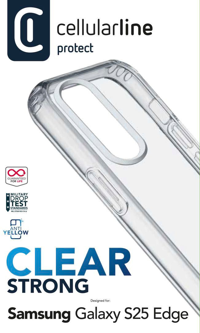 Cellularline Clear Strong - Galaxy S25 Edge – image 2