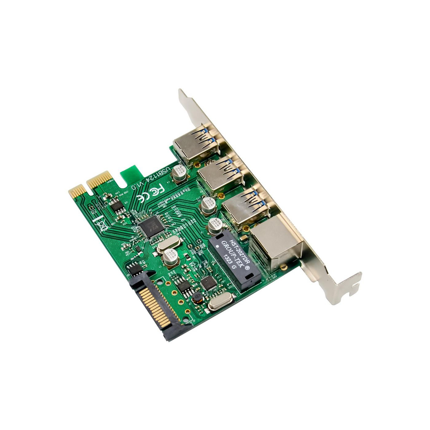 Microconnect MC-PCIEX1-VL805+AX88179 network card Internal Ethernet 1000 Mbit/s – image 4