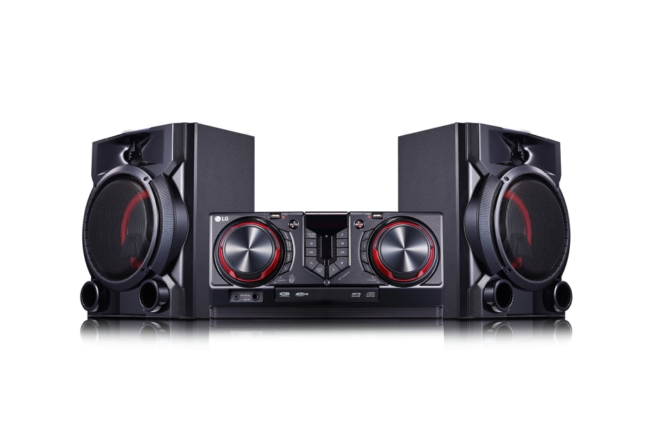 LG CJ65 home audio system Home audio mini system Black, Red – image 4