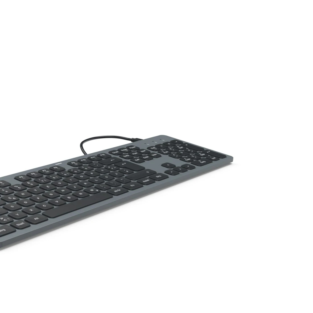 Hama CK-400 keyboard Home/Office USB QWERTZ German Black, Dark Grey – image 7
