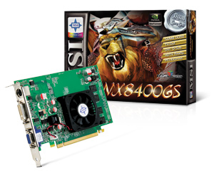 MSI NX8400GS-TD512E graphics card GeForce 8400 GS GDDR2