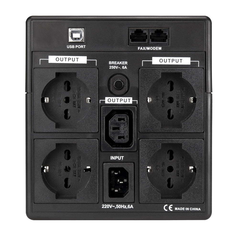Vultech UPS2000VA-PRO uninterruptible power supply (UPS) Line-Interactive 2 kVA – image 2
