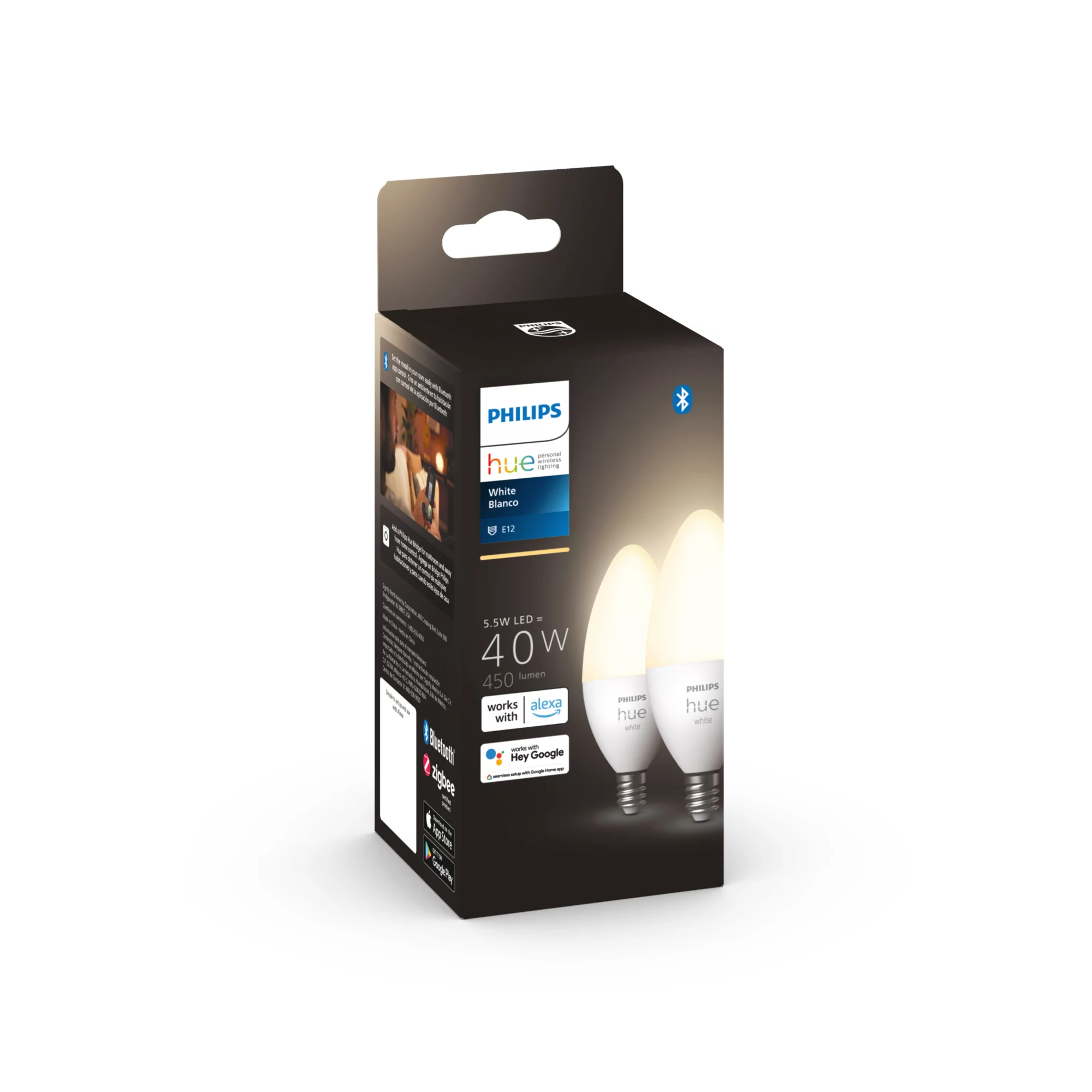 Philips by Signify Philips Hue White 046677548285 smart lighting Smart bulb Bluetooth/Zigbee – image 2