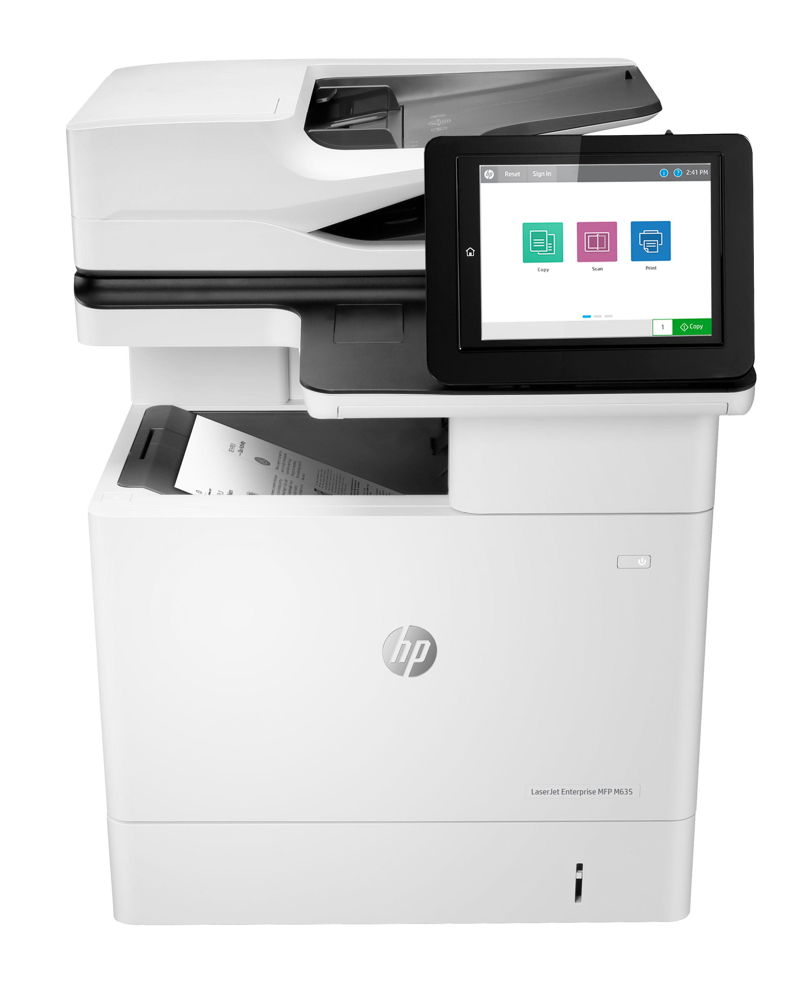 HP LaserJet Enterprise MFP M635h Mono Laser Printer 61ppm 500GB HDD 7PS97A#BGJ