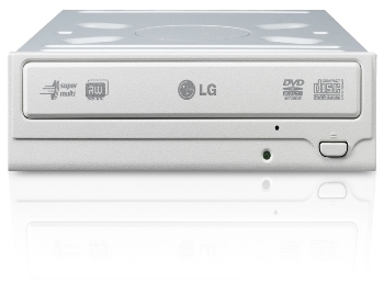 LG 18x Super Multi DVD Rewriter, ivory