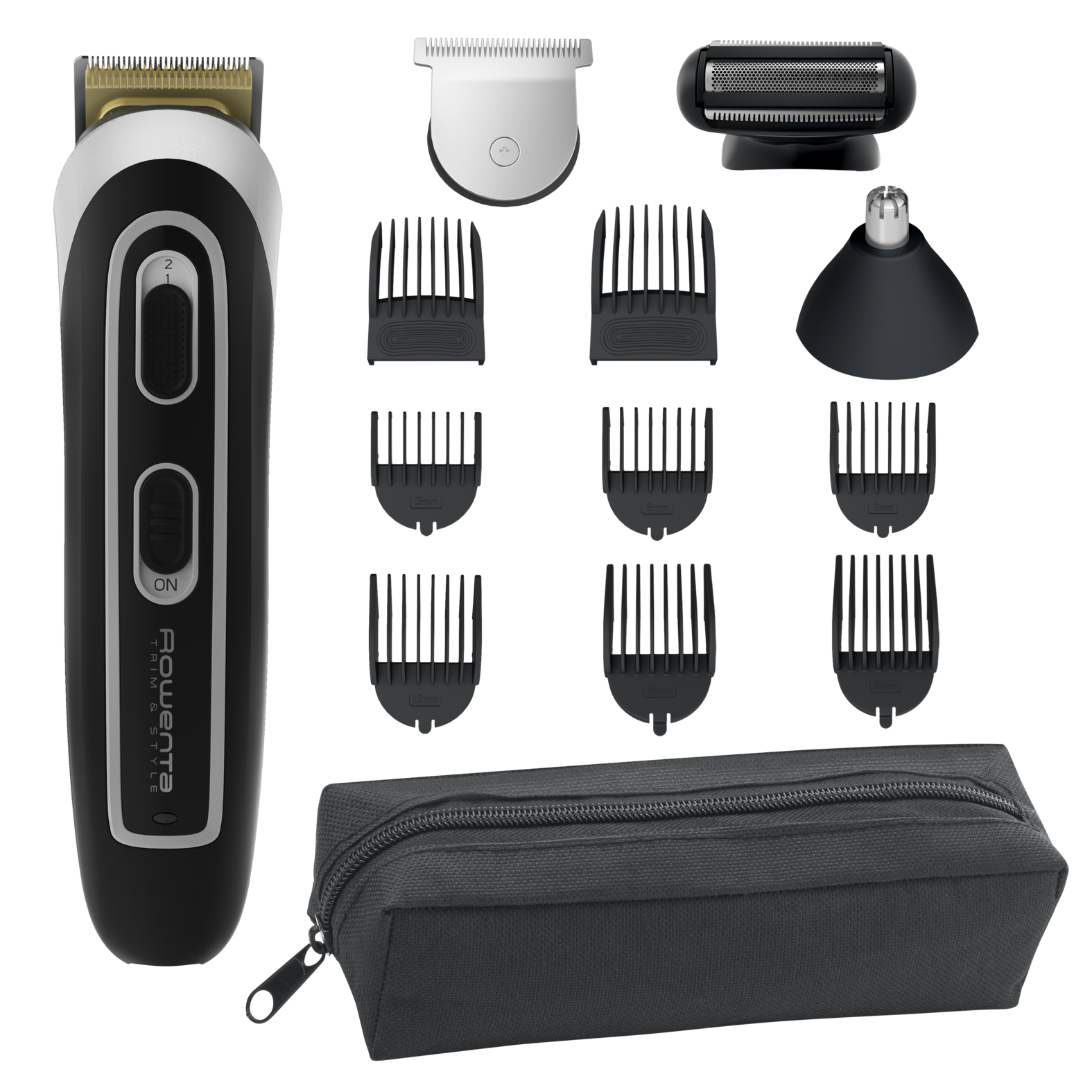 Rowenta TRIM & STYLE TN9140 Black, Silver – image 4