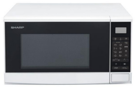 Sharp R270W microwave White Solo microwave Over the range