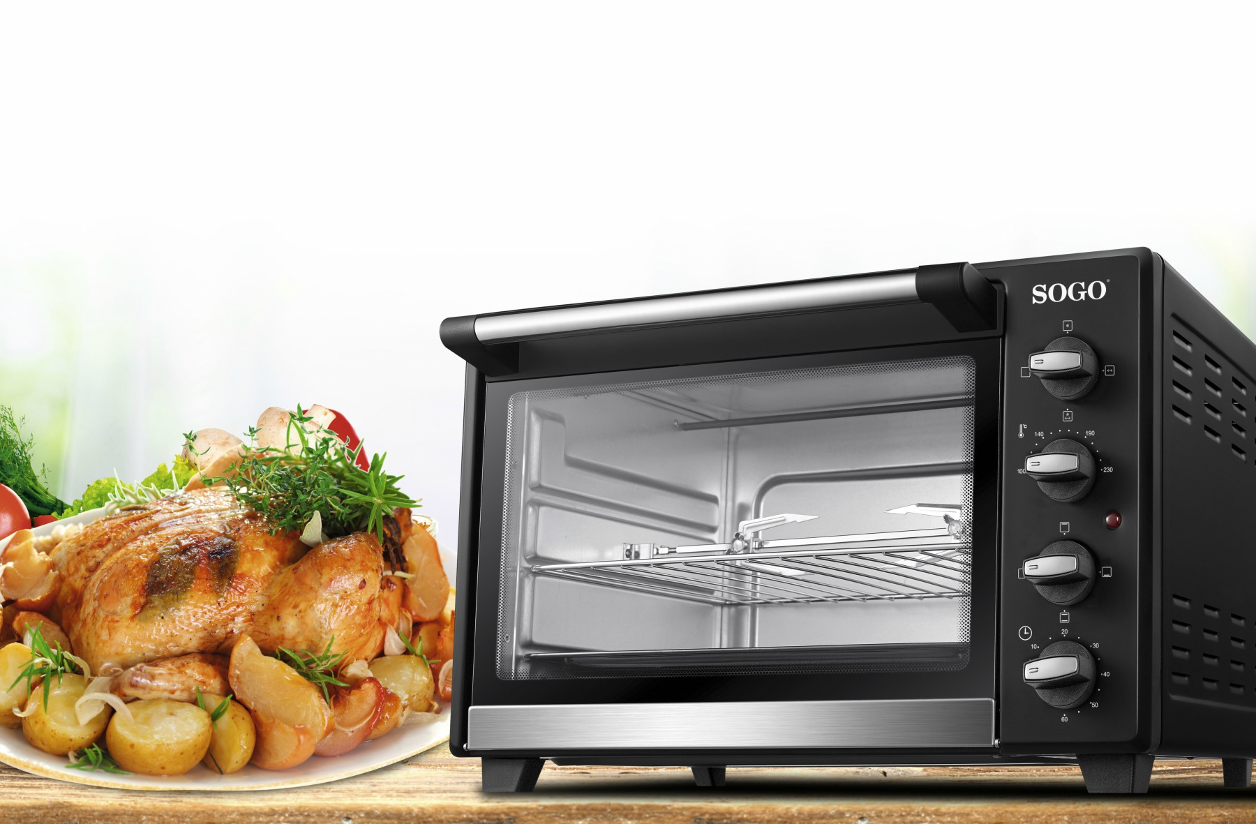 Sogo HOR-SS-10505 toaster oven – image 3