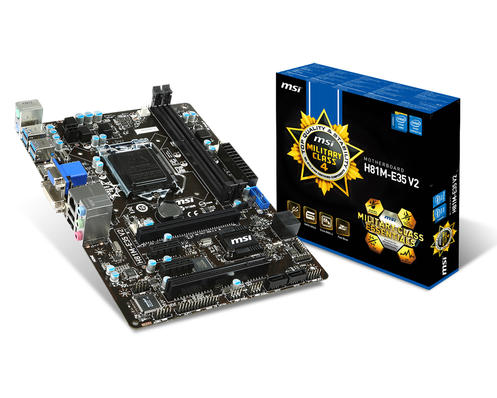 MSI H81M-E35 V2