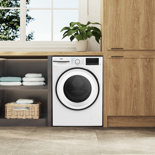 Beko B3D58545W washer dryer Freestanding Front-load White – image 2