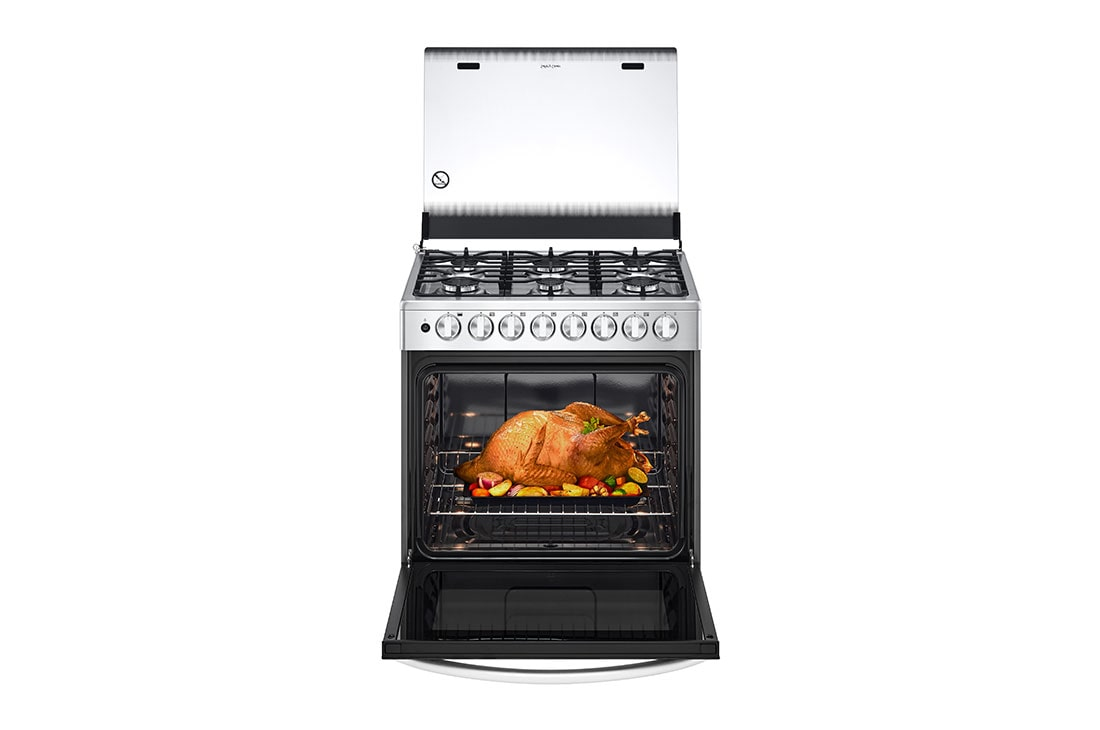 LG LRGZ5255S cooker Freestanding cooker Gas Stainless steel – image 2