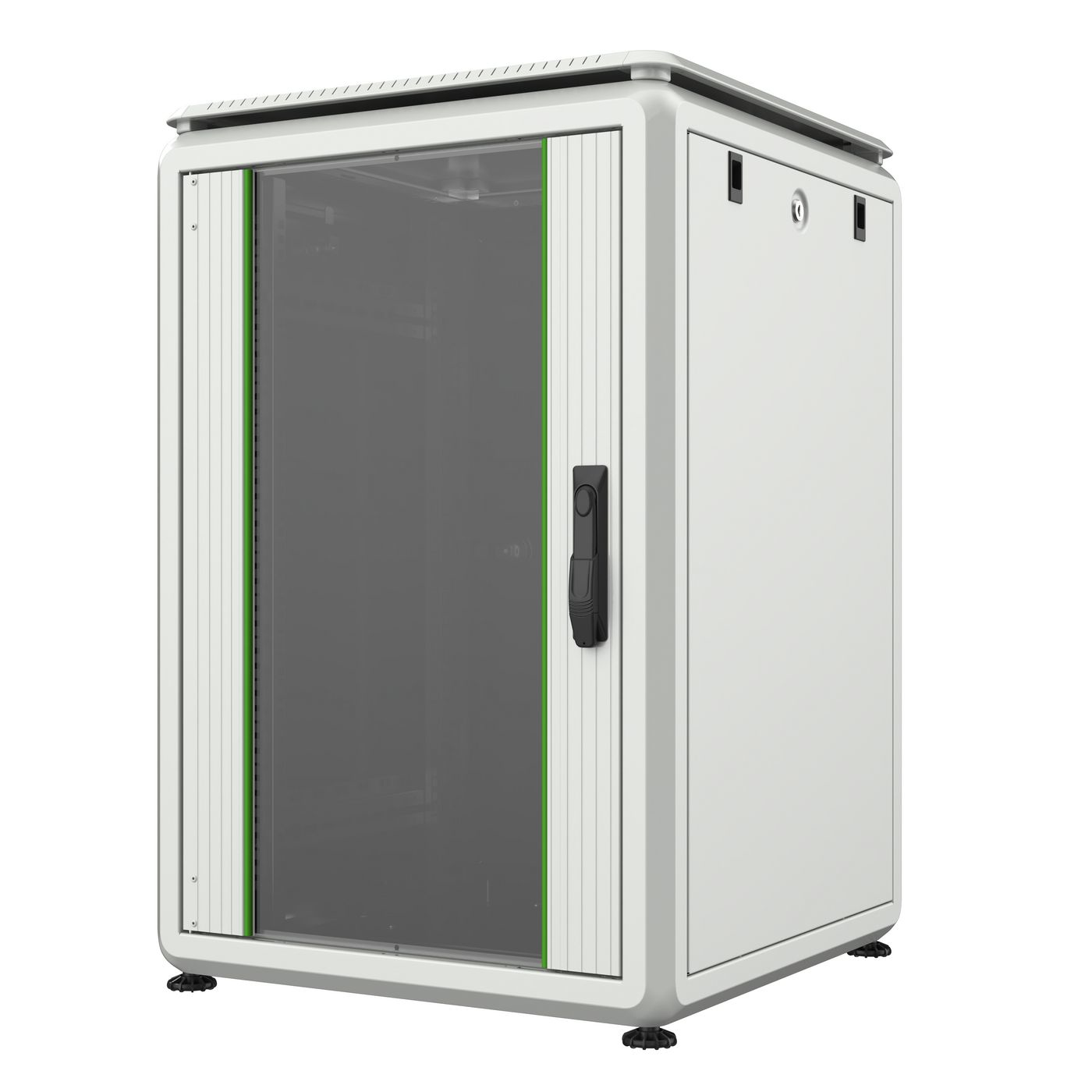 Lanview RDL16U66WH rack cabinet 16U Freestanding rack White
