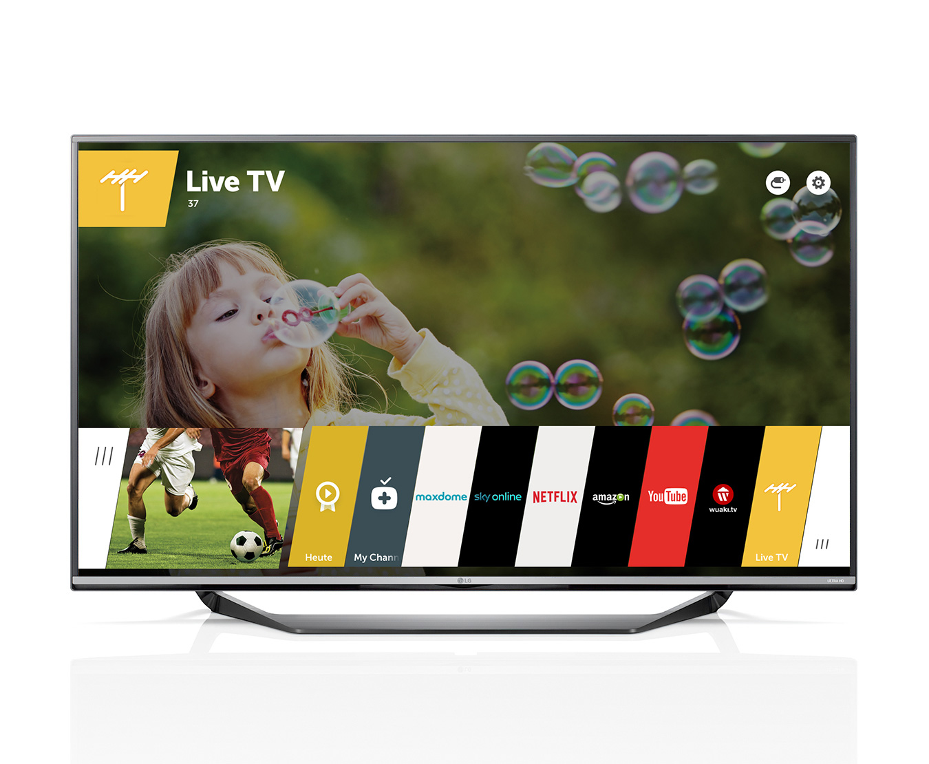 LG 55UF7709 TV 139.7 cm (55") 4K Ultra HD Smart TV Wi-Fi Black – image 2