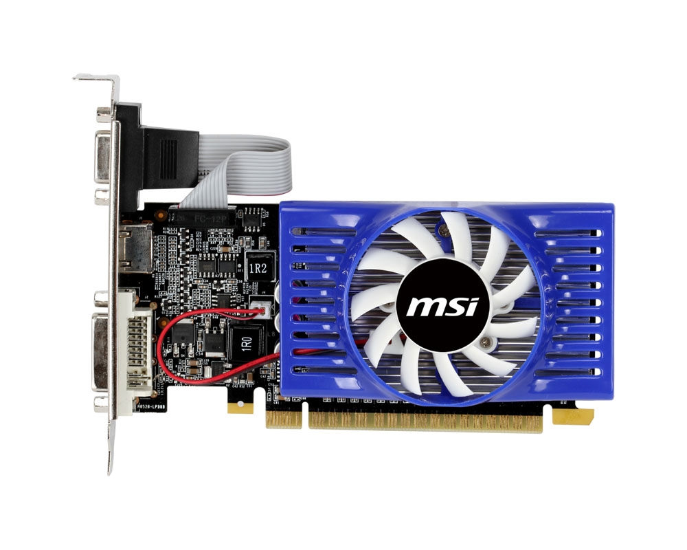 MSI N520GT-MD2GD3/LP graphics card NVIDIA GeForce GT 520 – image 3