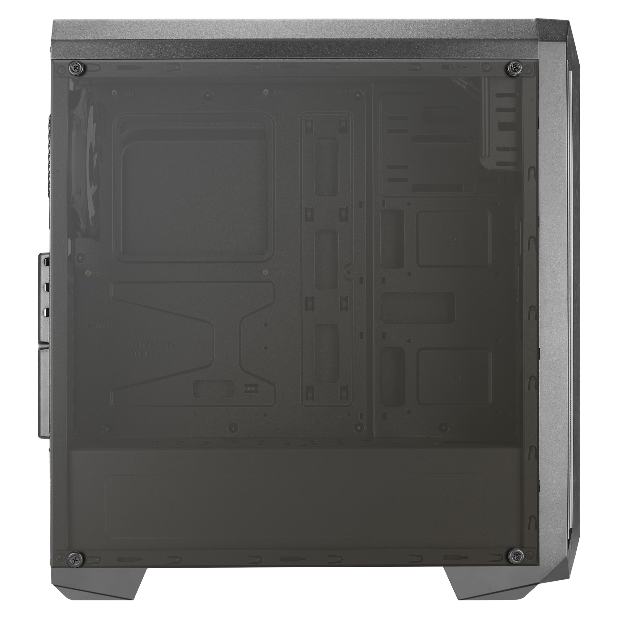 Aerocool SKYLINEV2BK PC ATX Case Dual Front Panel LED ARGB Fan ARGB – image 6