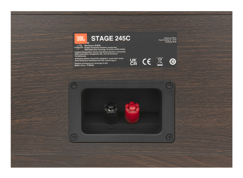 JBL STAGE 245C 2.5-way Black Wired image 8