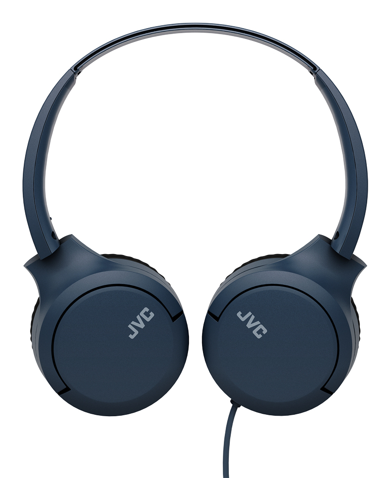 JVC HAS33UC Headset Wired Head-band Calls/Music USB Type-C Black, Blue image 2