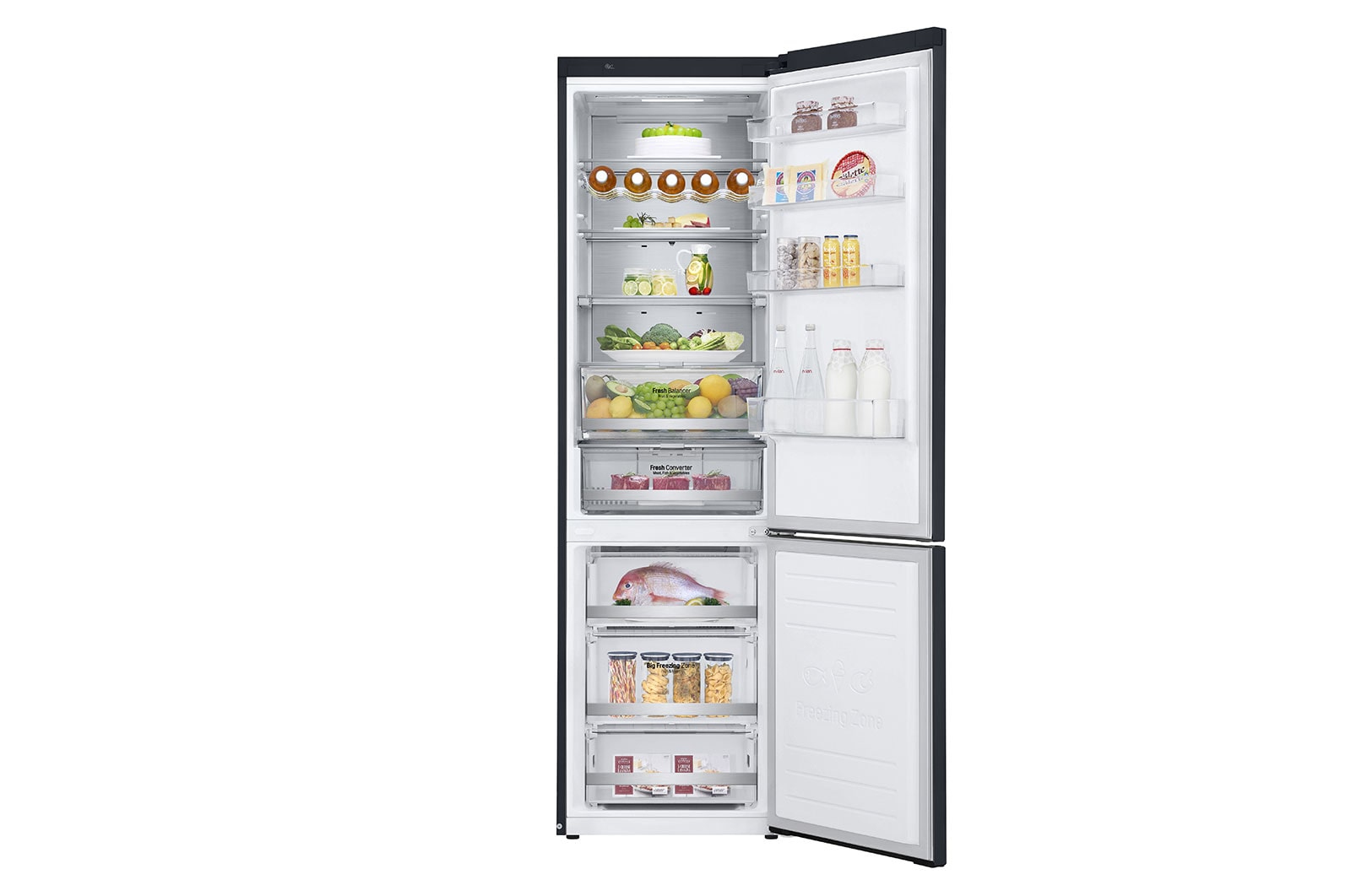 LG Centum™ NatureFRESH™ GBB92MCABP Fridge Freezer – image 2