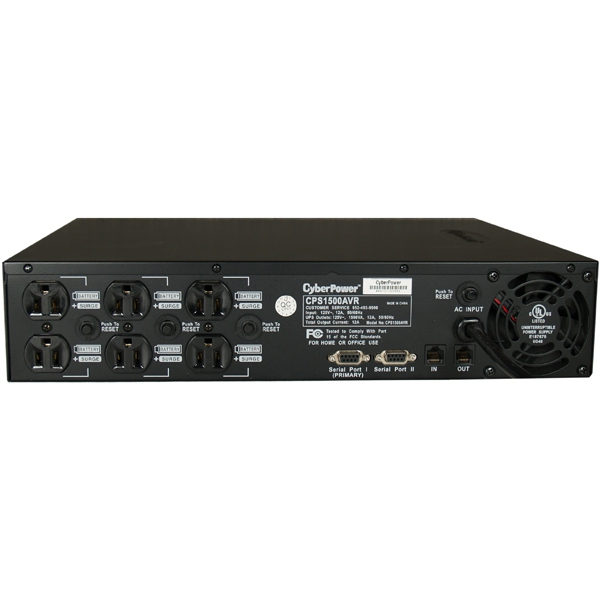 CyberPower CPS1500AVR uninterruptible power supply (UPS) 1.5 kVA – image 2