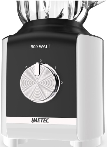 Imetec BL1000 1.5 L Tabletop blender 500 W Grey, White – image 7