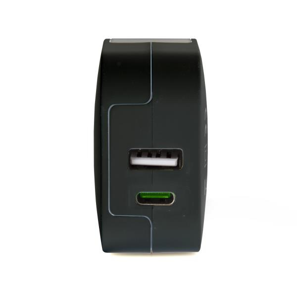Celly TCTYPECUSBBK mobile device charger Universal Black AC Indoor – image 2