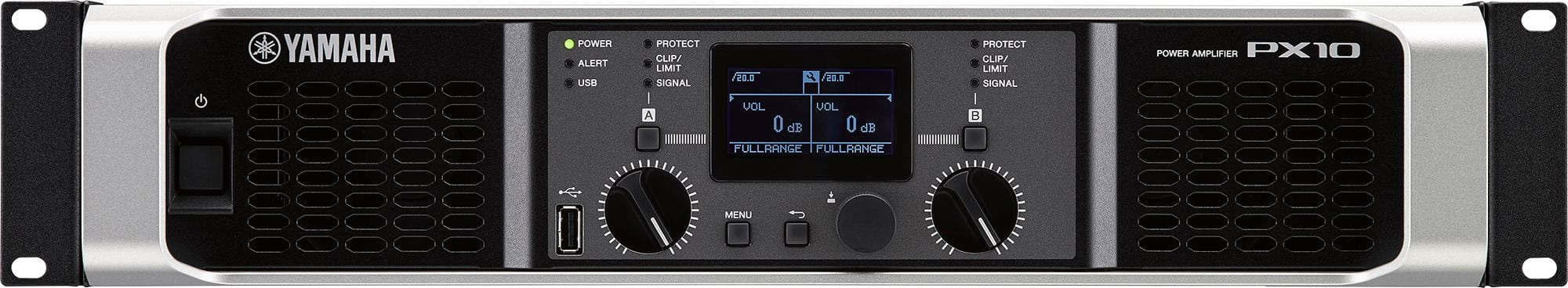 Yamaha PX10 audio amplifier Home Black – image 1