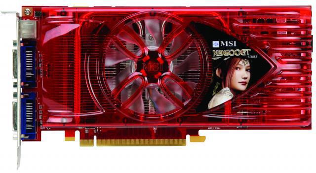 MSI N9600GT-T2D512-OC graphics card GeForce 9600 GT GDDR3 – image 3