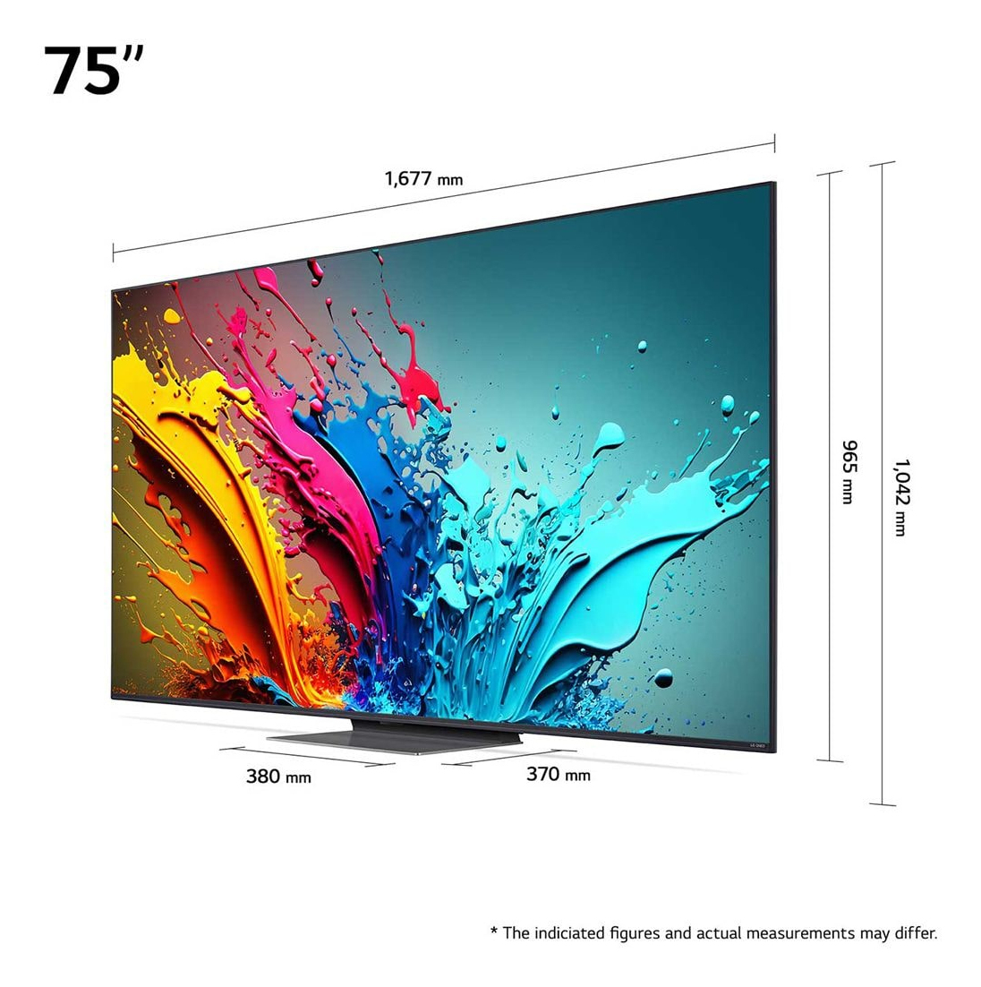 LG 75QNED87T3B TV – image 2