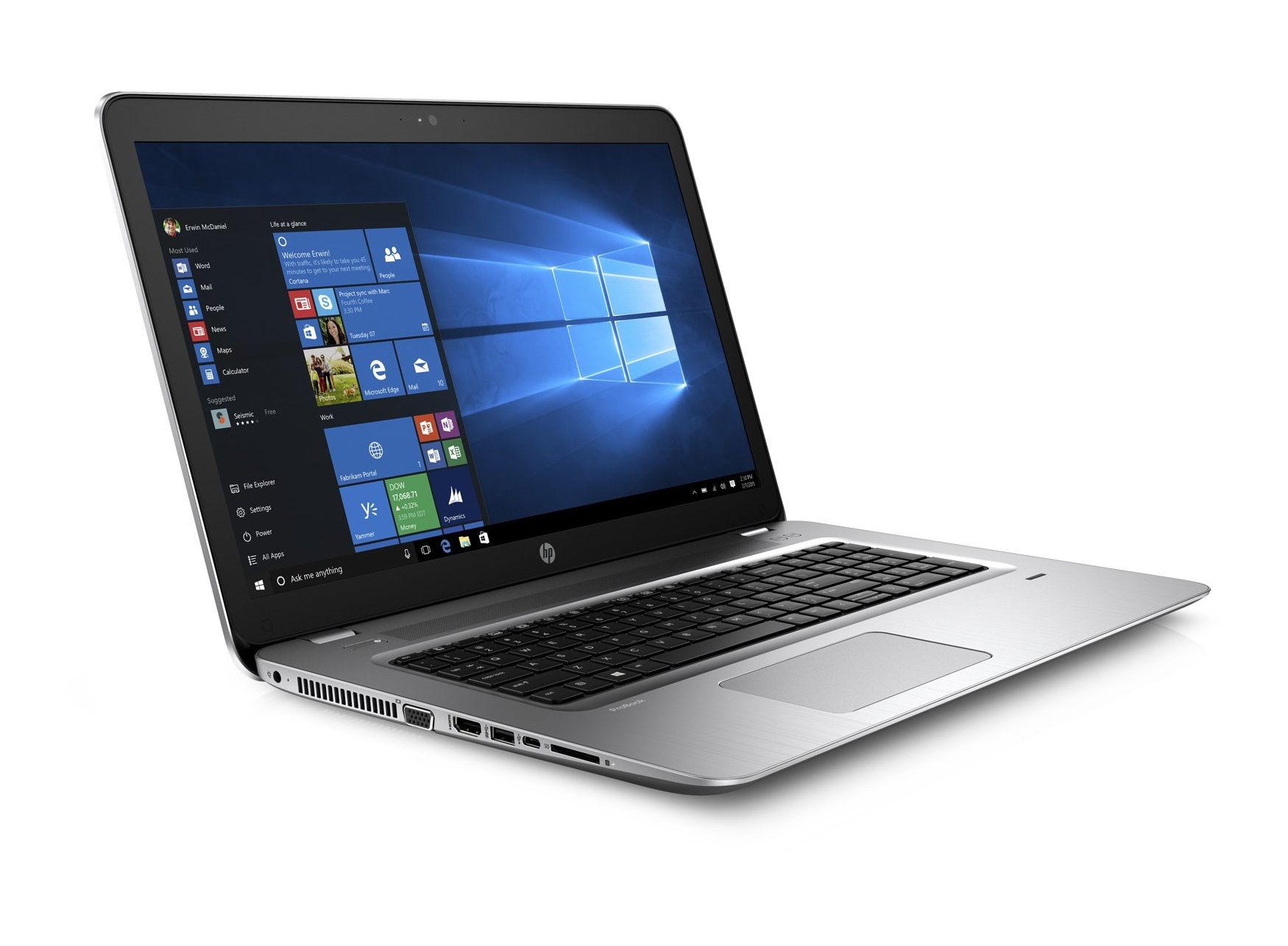 HP 470 G4 + VH240a – image 2