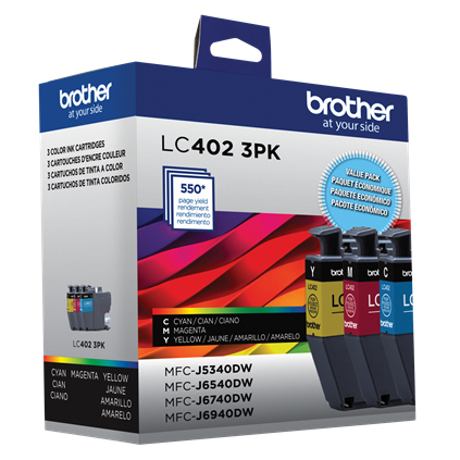 Brother LC4023PKS ink cartridge 1 pc(s) Original Standard Yield Cyan, Magenta, Yellow – image 6