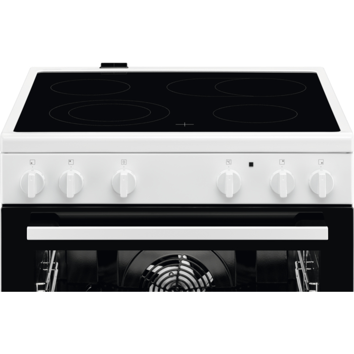 AEG CCB6400ABW Freestanding cooker Electric Ceramic hob Black, White – image 2