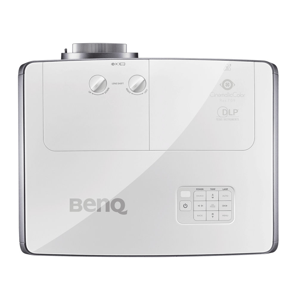 BenQ HT4050 2000 ANSI lumens DLP 1080p (1920x1080) 3D Grey, White – image 3