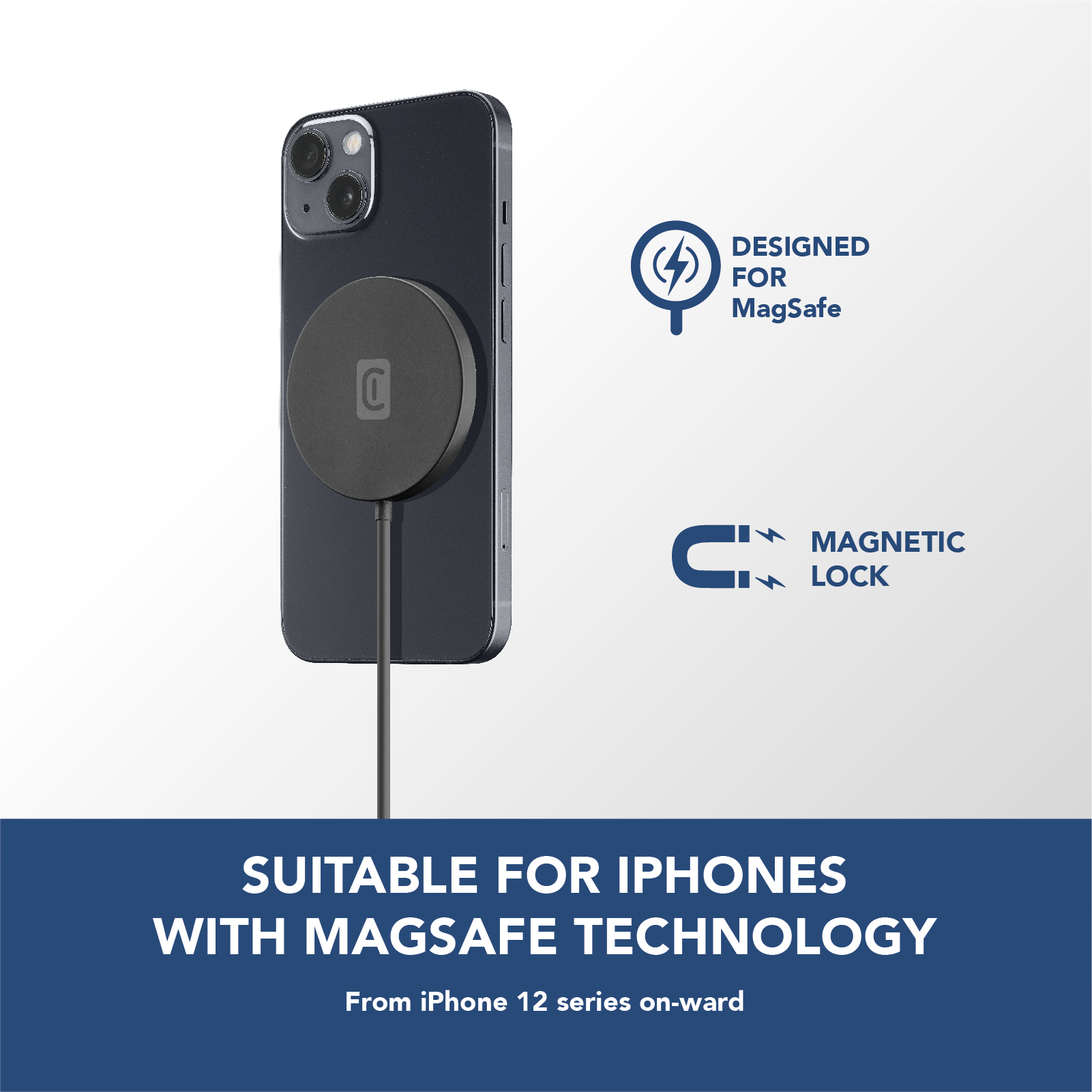 Cellularline Mag - Wireless Charger Black – image 3