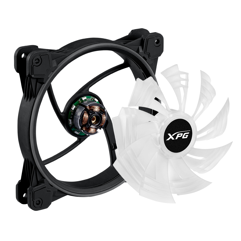 XPG HURRICANE140ARGBPWM-BKCWW computer cooling system Computer case Fan – image 2