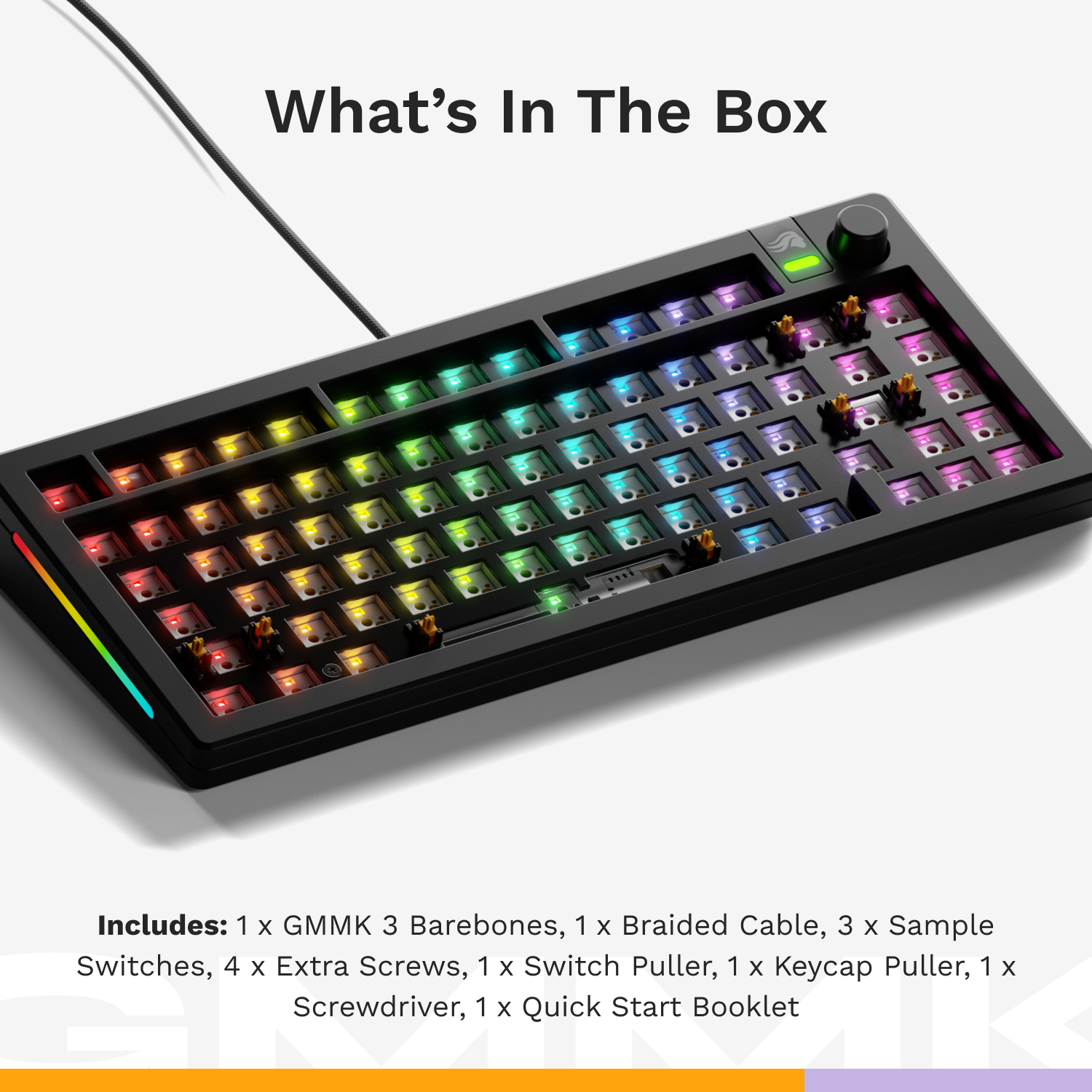 Glorious Gaming GMMK 3 75% Barebones – image 9