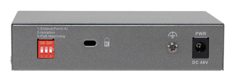 LevelOne 5-Port Gigabit PoE Switch, 802.3af/at/bt PoE, 4 PoE Outputs – image 4