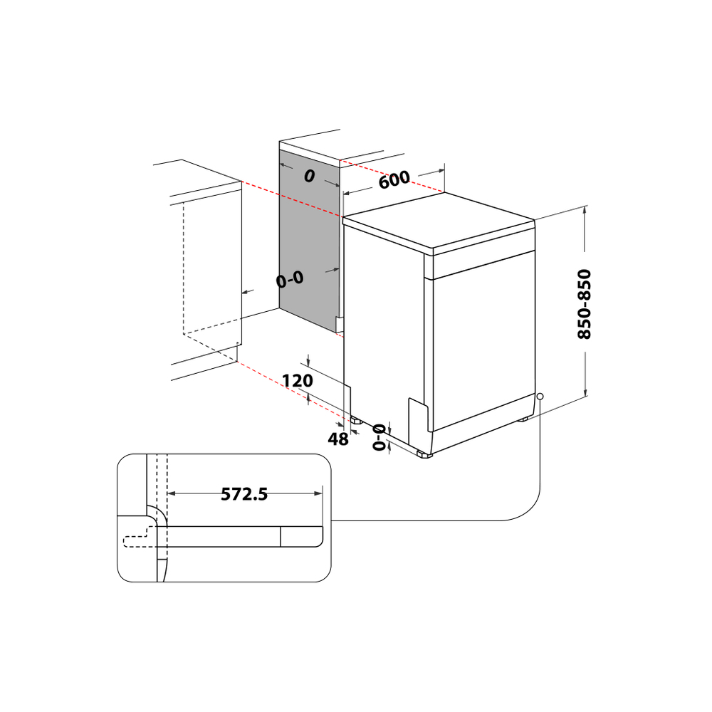 Whirlpool WFO 3O41 P X – image 9