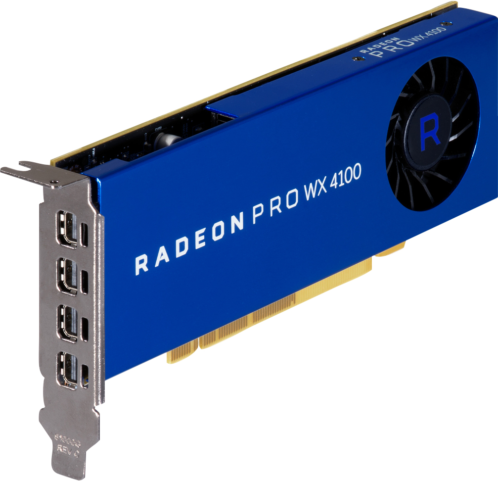 HP AMD Radeon Pro WX 4100 4GB GDDR5