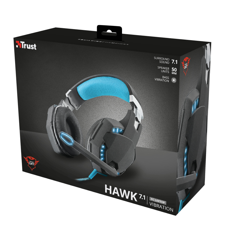Trust GXT 363 Hawk 7.1 Bass Vibration – image 8