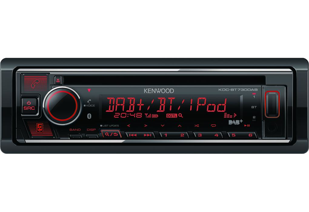 Kenwood KDC-BT730DAB car media receiver Black – image 3