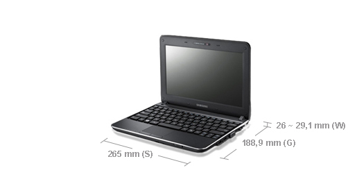 Samsung N N210-JB01PL Intel Atom® N450 Netbook – image 6