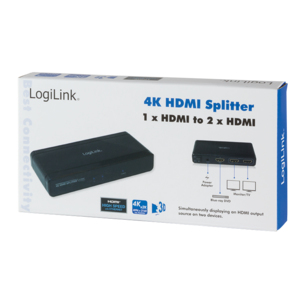 LogiLink CV0091 video splitter HDMI 2x HDMI – image 6