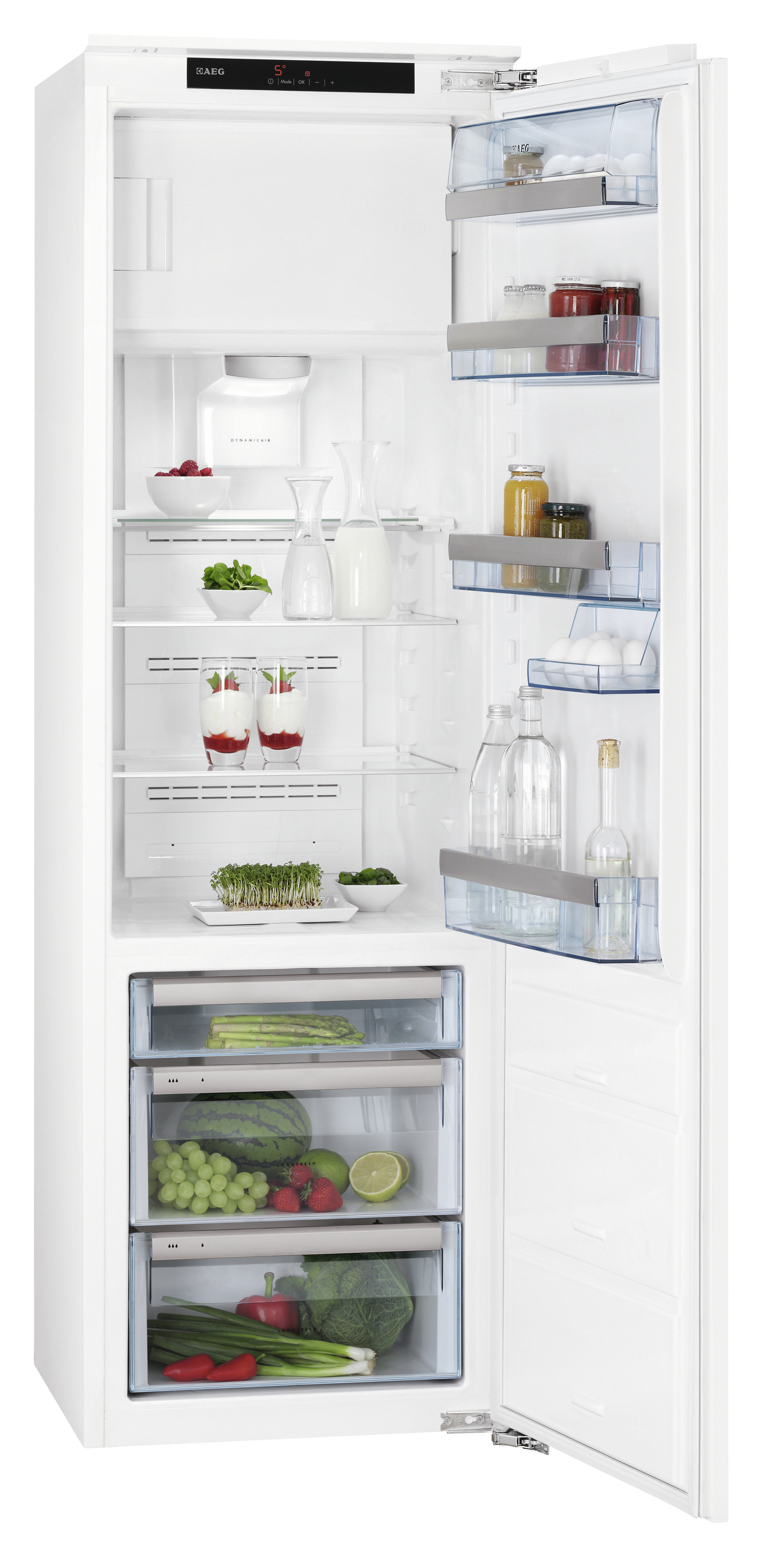 AEG SKZ81840C0 combi-fridge Built-in
