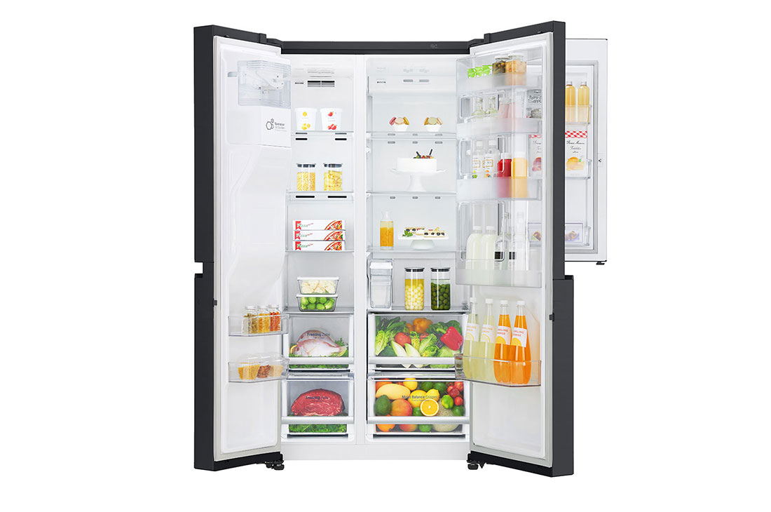 LG GSJ761MCUZ side-by-side refrigerator Freestanding – image 3