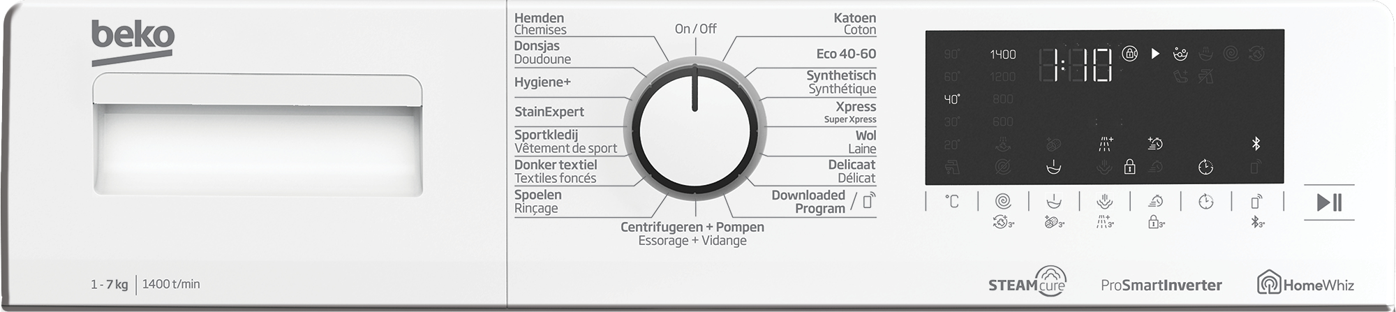 Beko WUV75420W washing machine Front-load – image 3